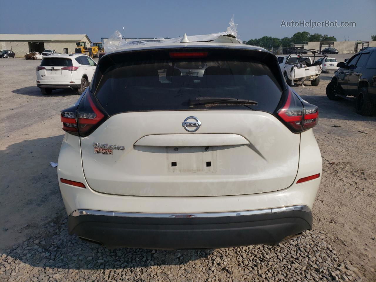 2019 Nissan Murano S Белый vin: 5N1AZ2MJ5KN147649