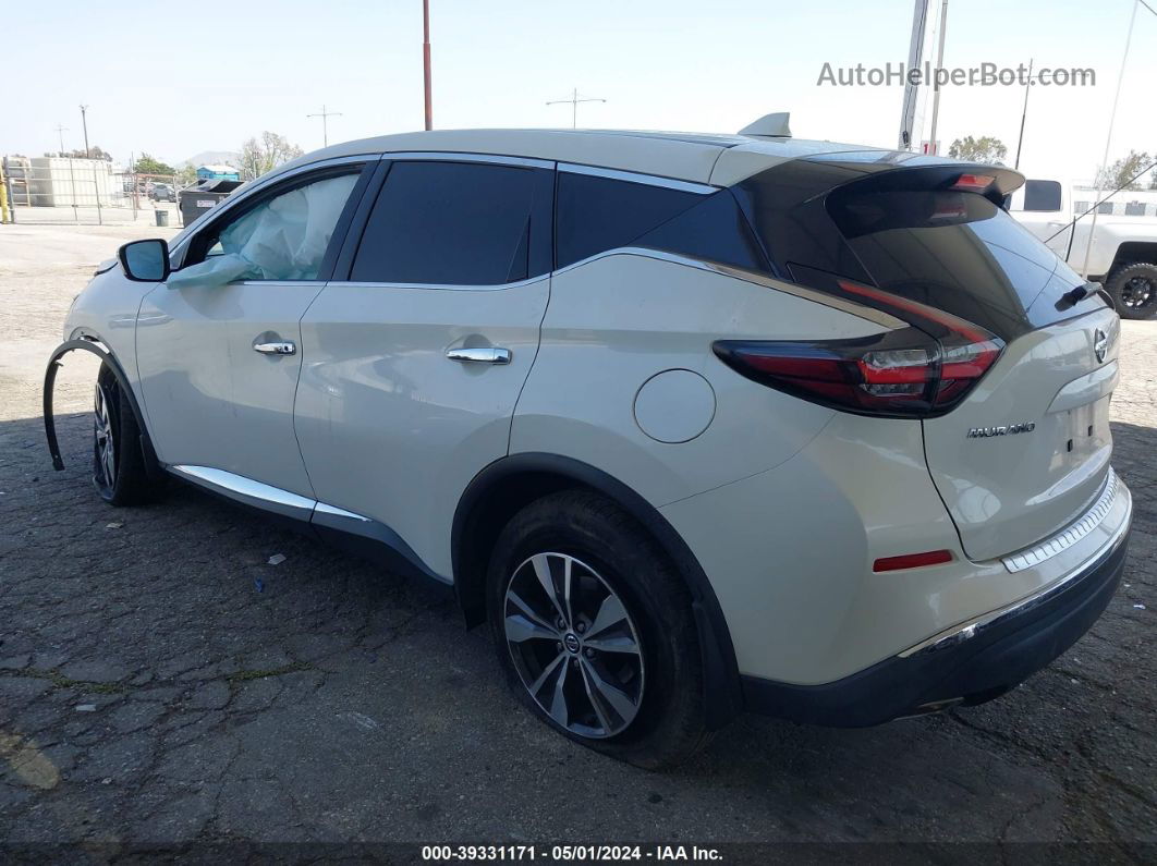 2019 Nissan Murano S Белый vin: 5N1AZ2MJ5KN156190