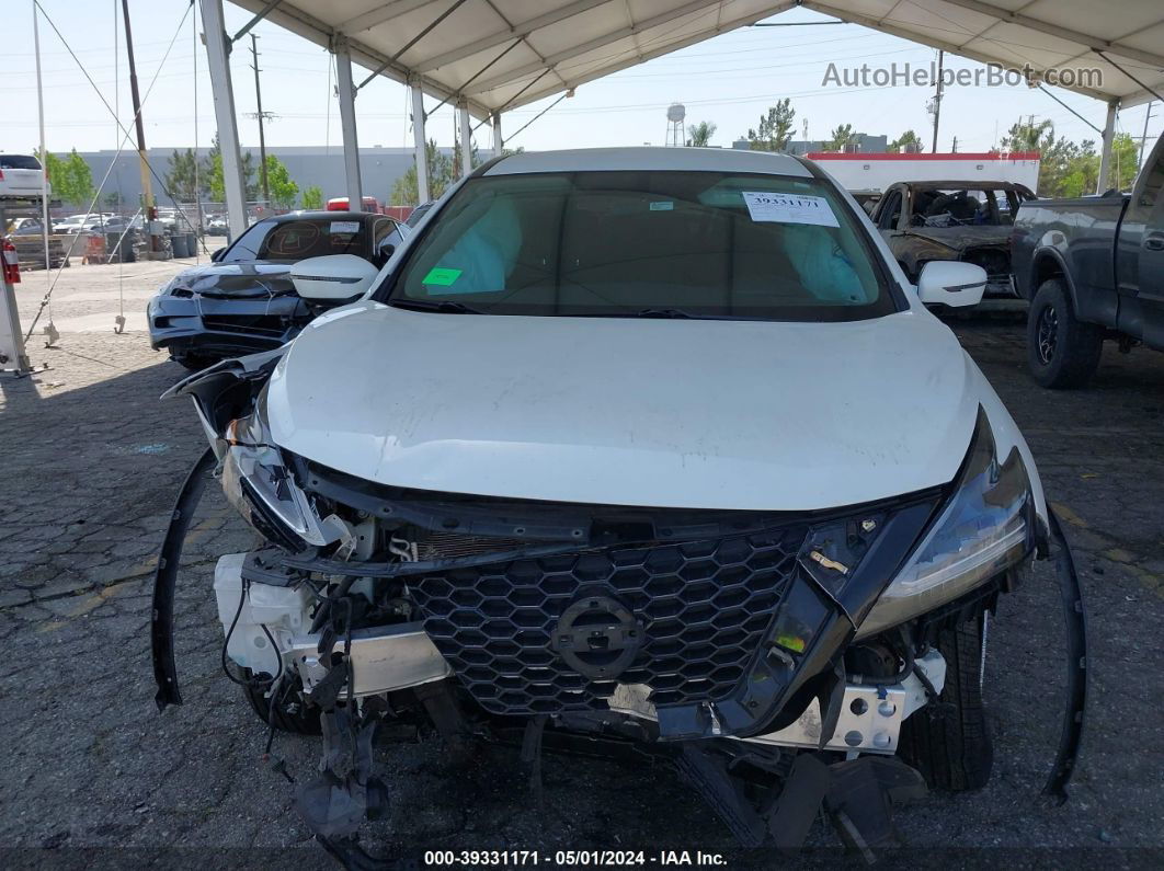 2019 Nissan Murano S White vin: 5N1AZ2MJ5KN156190