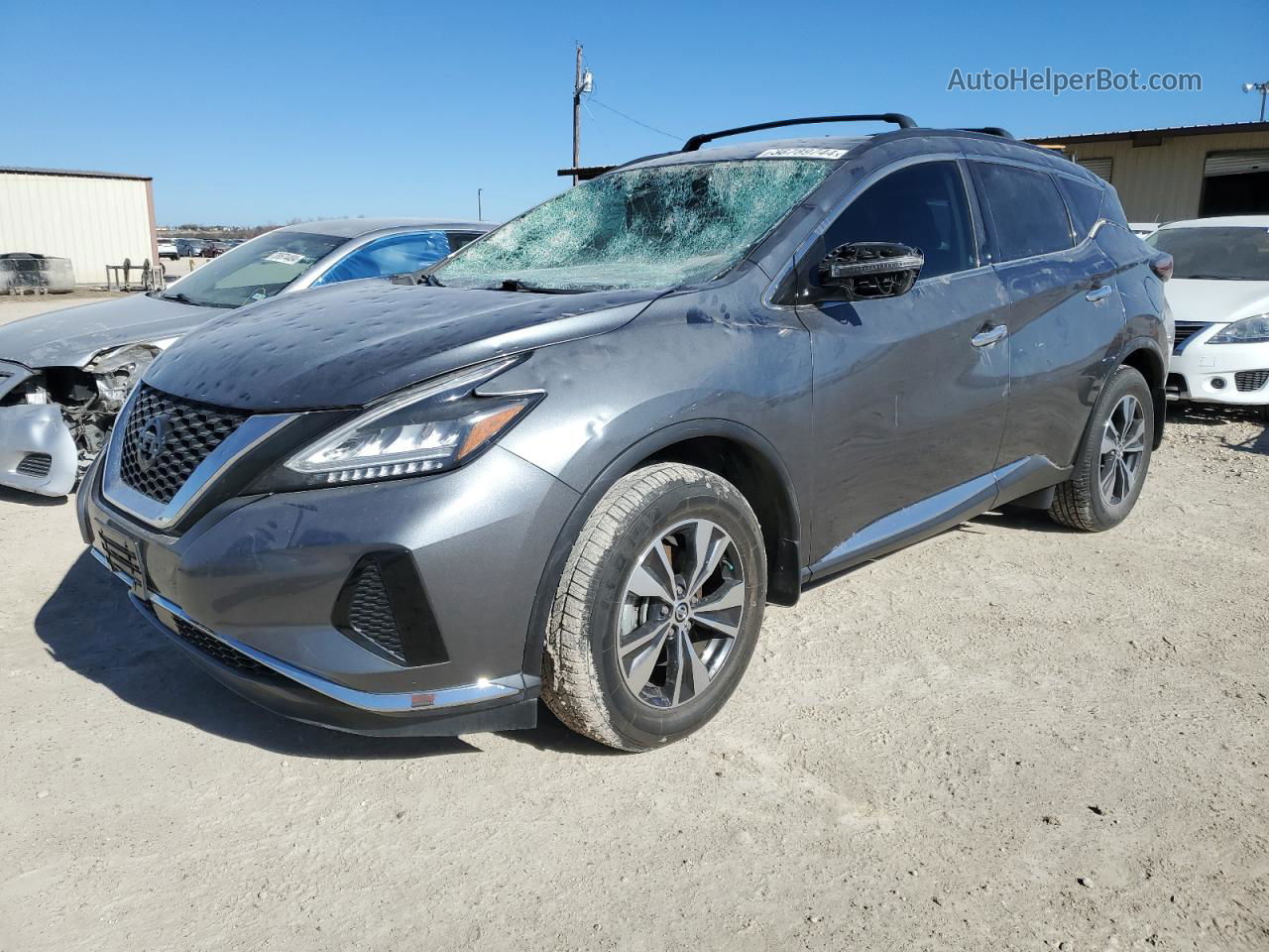 2019 Nissan Murano S Угольный vin: 5N1AZ2MJ5KN158585