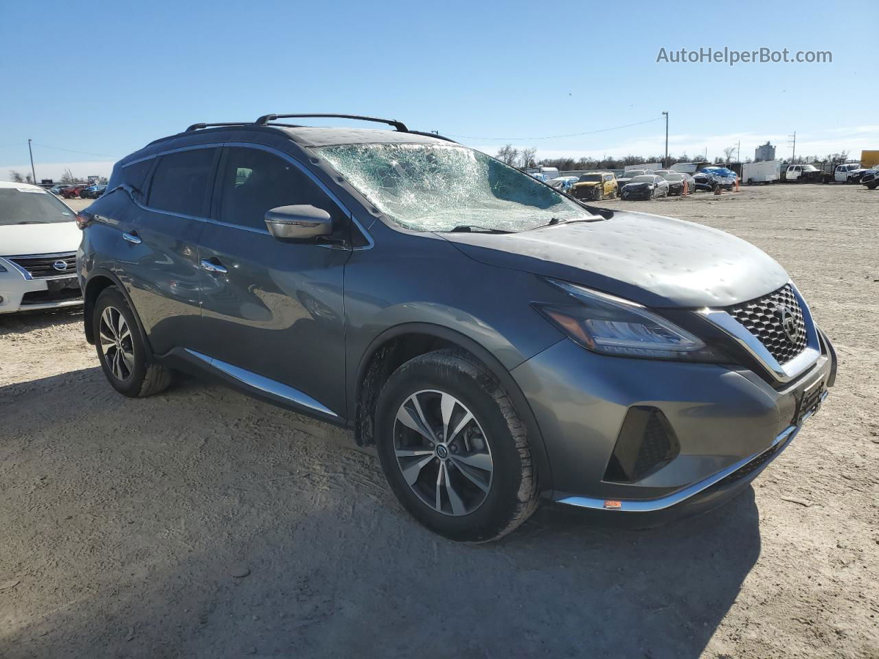 2019 Nissan Murano S Угольный vin: 5N1AZ2MJ5KN158585