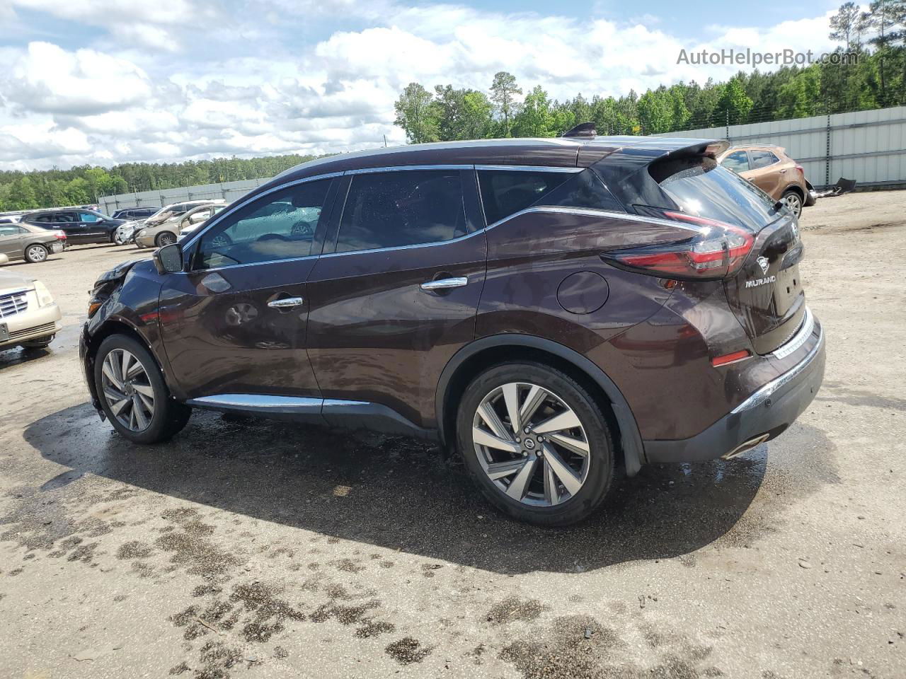 2019 Nissan Murano S Brown vin: 5N1AZ2MJ5KN162913