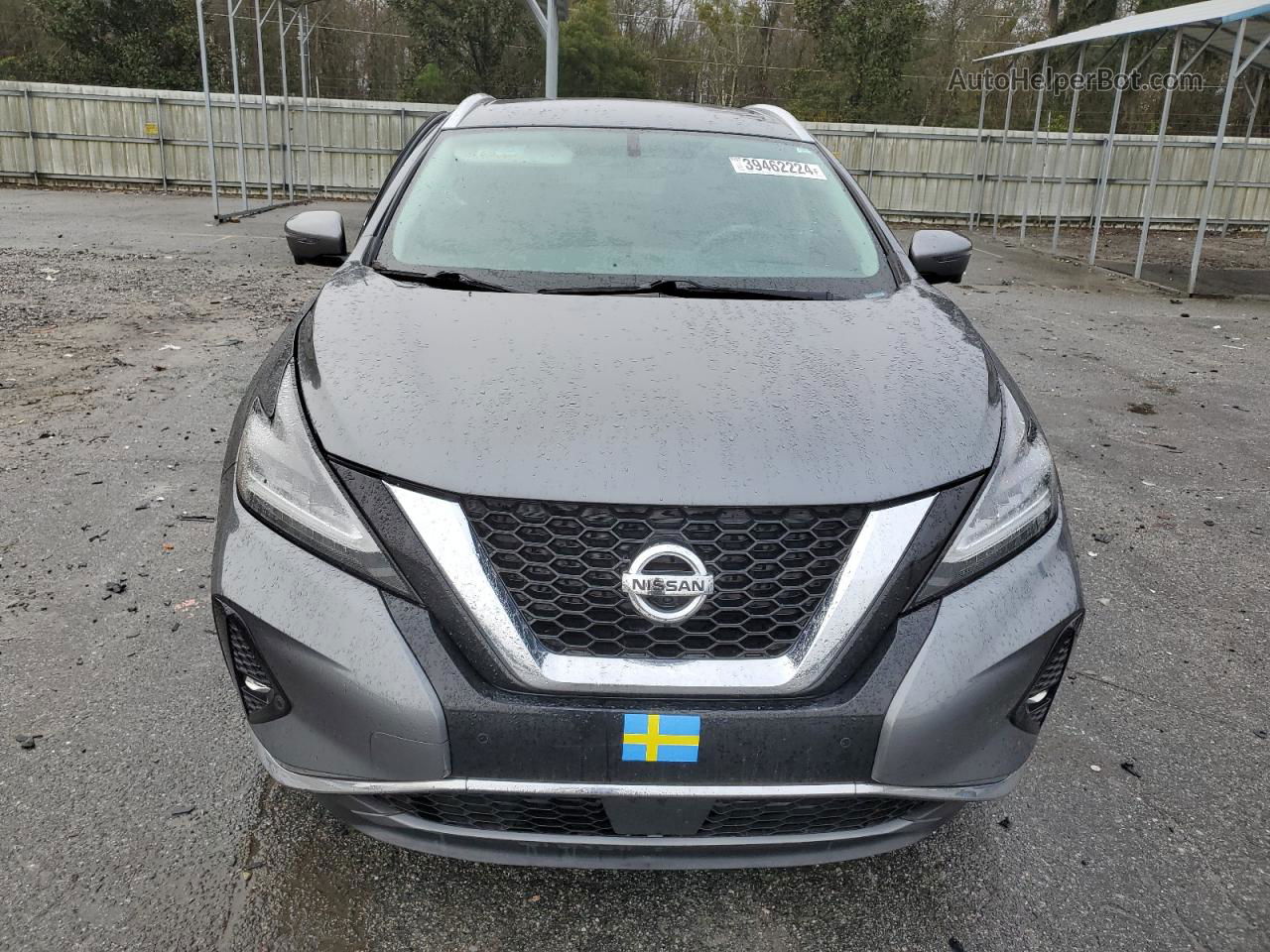 2019 Nissan Murano S Gray vin: 5N1AZ2MJ6KN105684