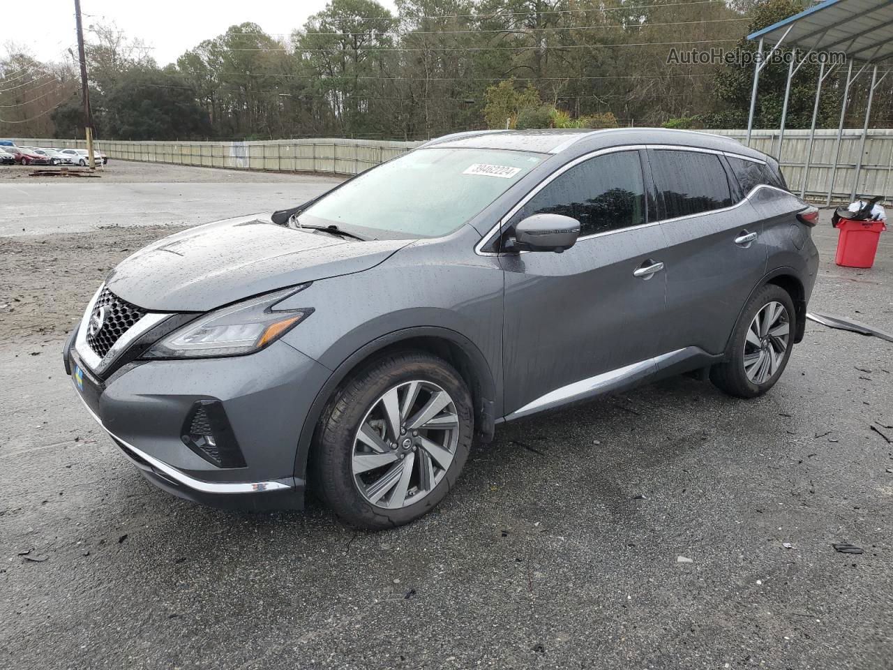 2019 Nissan Murano S Gray vin: 5N1AZ2MJ6KN105684