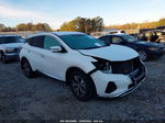 2019 Nissan Murano S White vin: 5N1AZ2MJ6KN126809