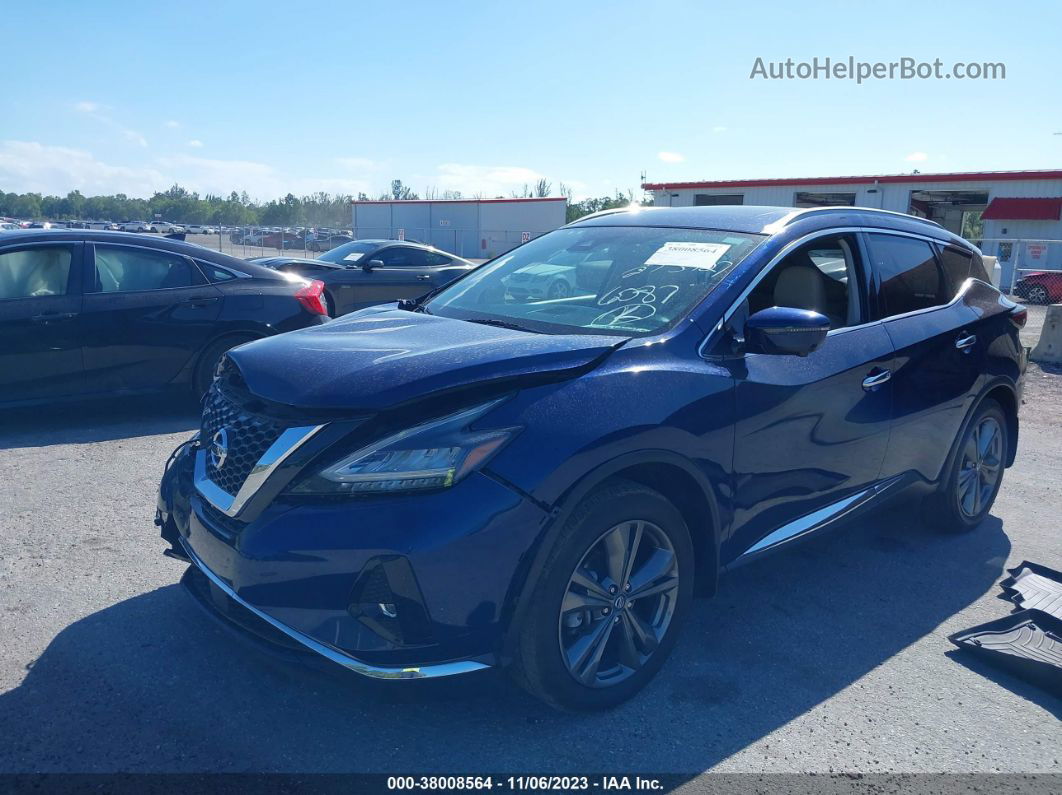 2019 Nissan Murano Platinum Blue vin: 5N1AZ2MJ6KN146087