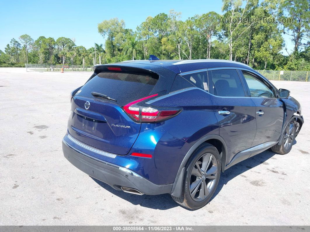 2019 Nissan Murano Platinum Blue vin: 5N1AZ2MJ6KN146087