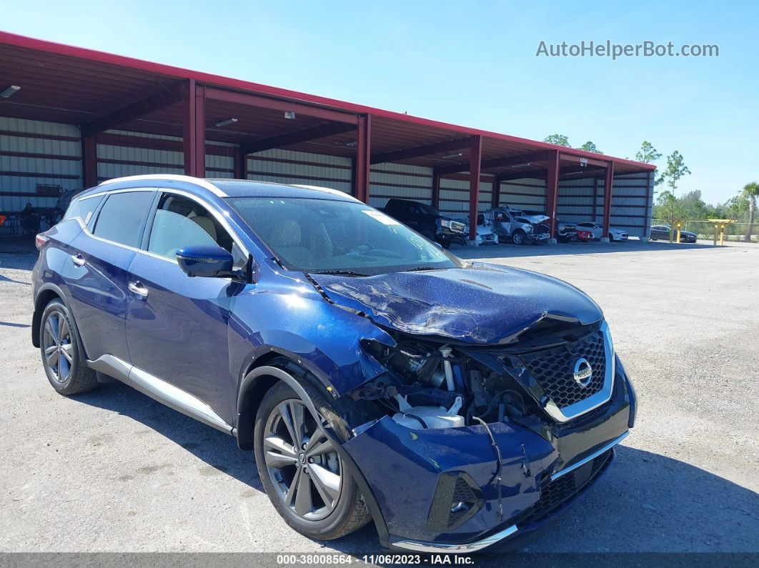 2019 Nissan Murano Platinum Blue vin: 5N1AZ2MJ6KN146087