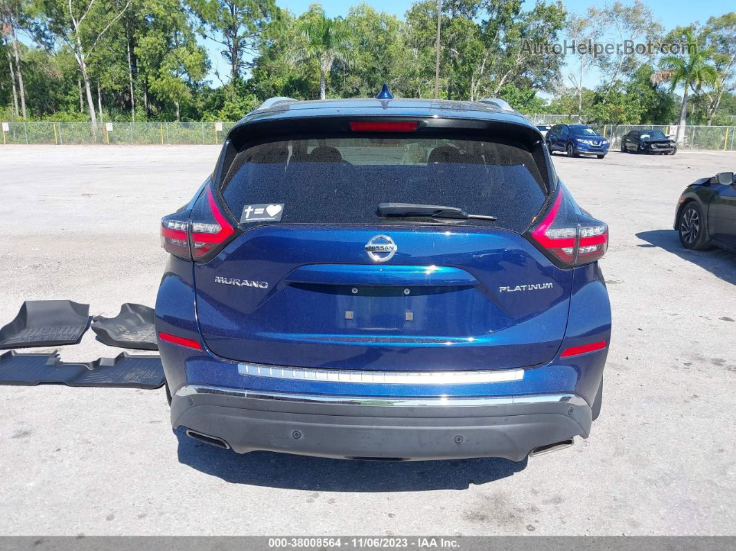 2019 Nissan Murano Platinum Blue vin: 5N1AZ2MJ6KN146087