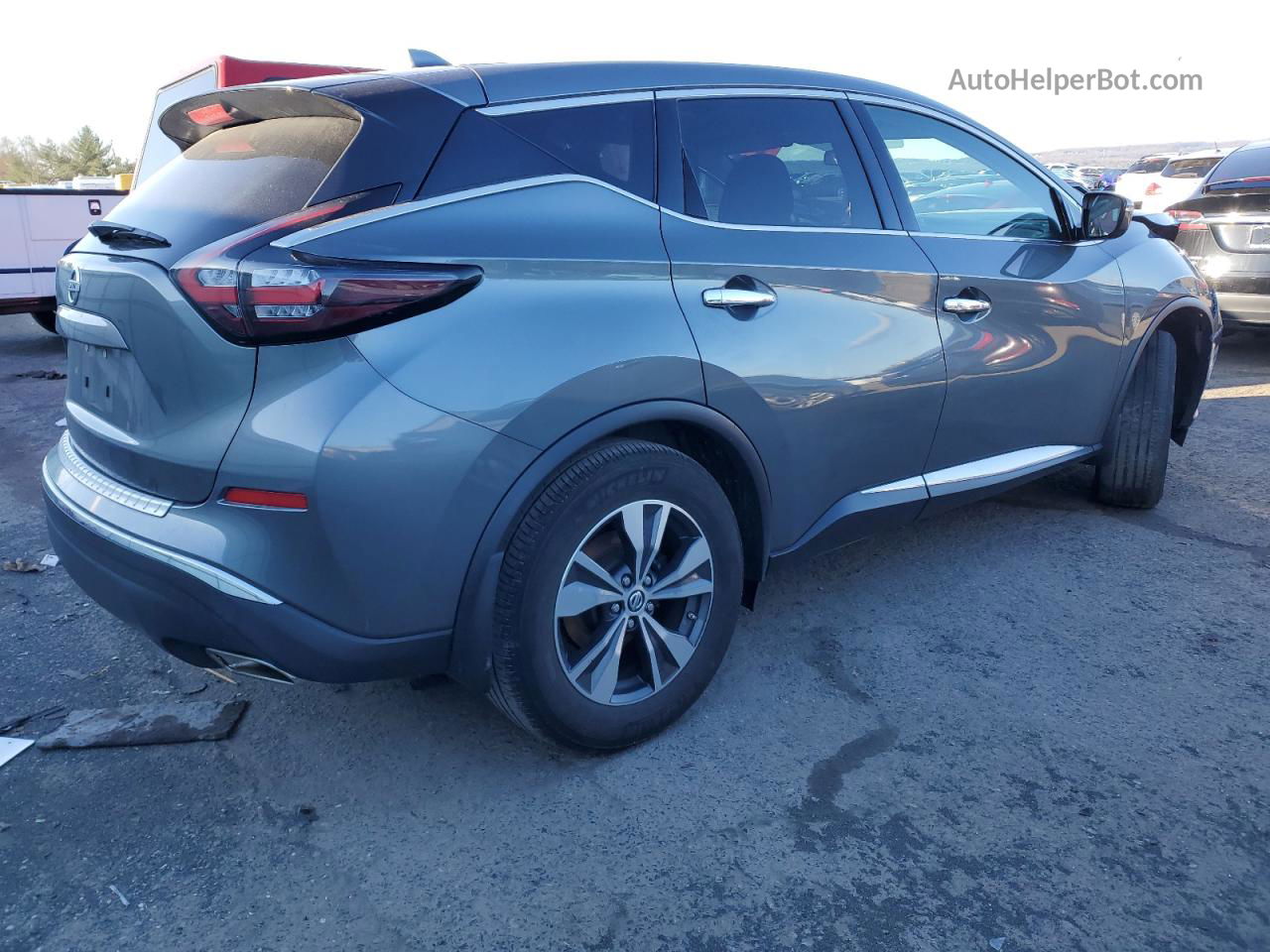 2019 Nissan Murano S Gray vin: 5N1AZ2MJ7KN133820