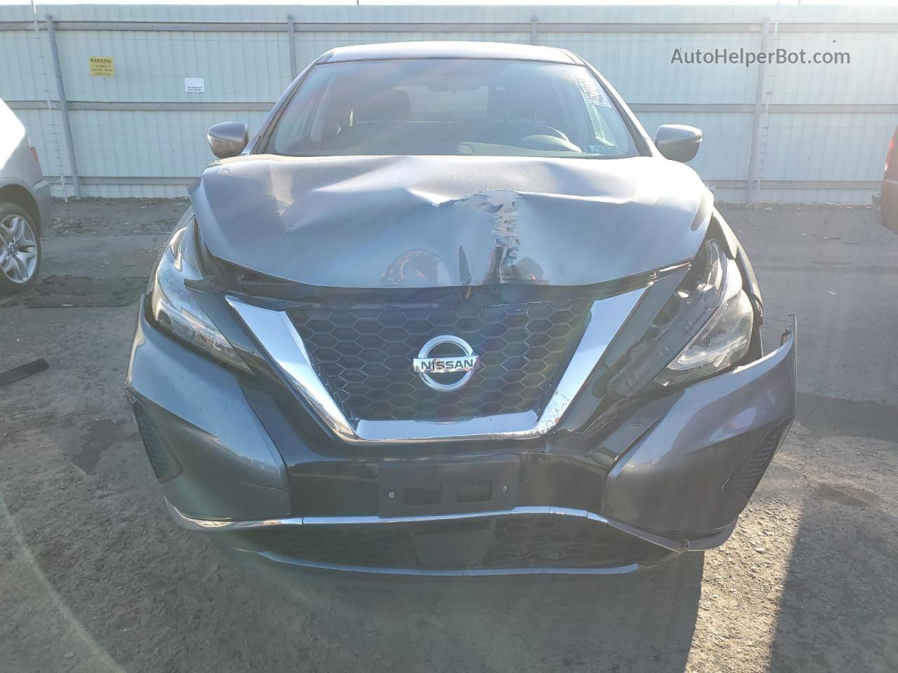 2019 Nissan Murano S Gray vin: 5N1AZ2MJ7KN133820