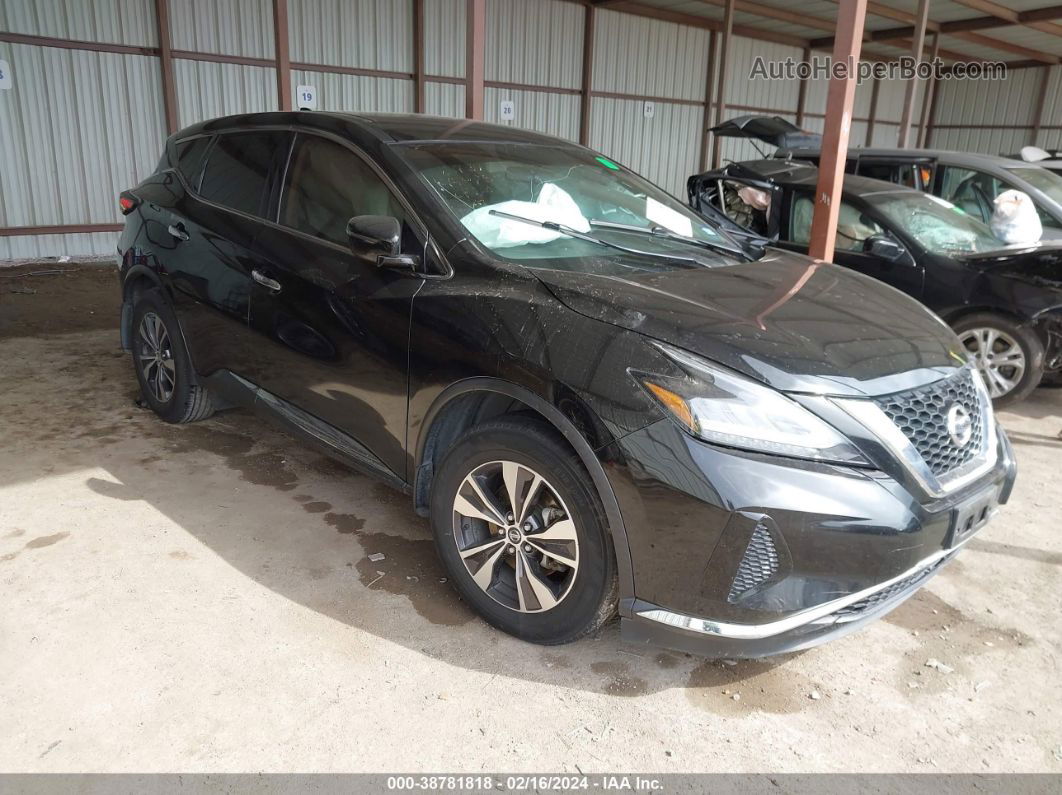 2019 Nissan Murano S Black vin: 5N1AZ2MJ7KN139150