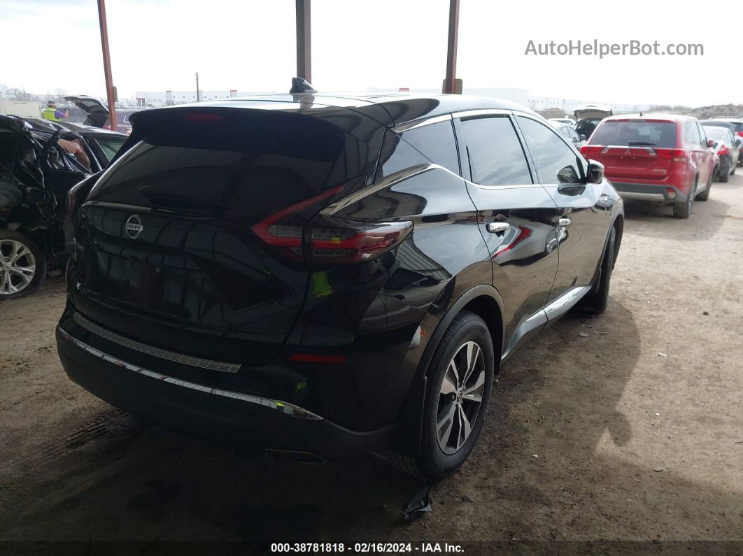 2019 Nissan Murano S Black vin: 5N1AZ2MJ7KN139150