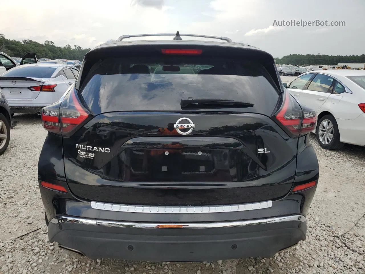 2019 Nissan Murano S Black vin: 5N1AZ2MJ7KN139441