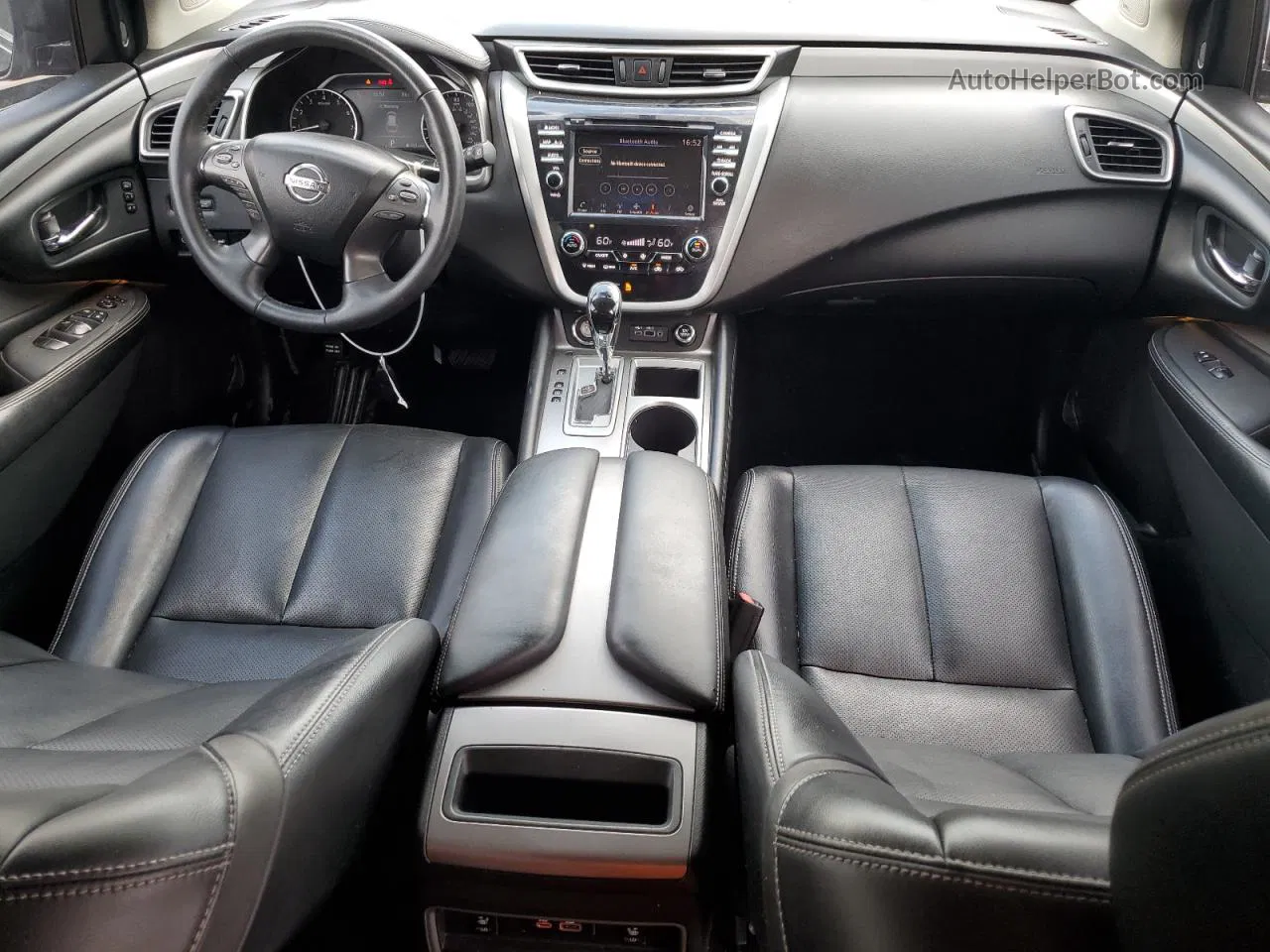 2019 Nissan Murano S Черный vin: 5N1AZ2MJ7KN139441