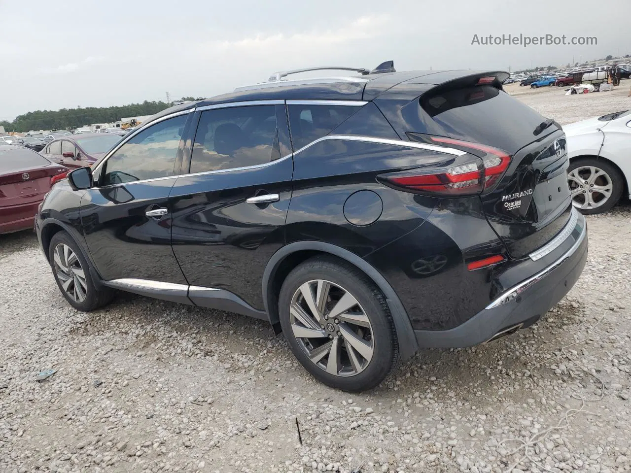 2019 Nissan Murano S Черный vin: 5N1AZ2MJ7KN139441