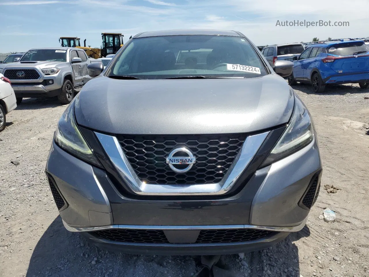 2019 Nissan Murano S Серебряный vin: 5N1AZ2MJ7KN159625