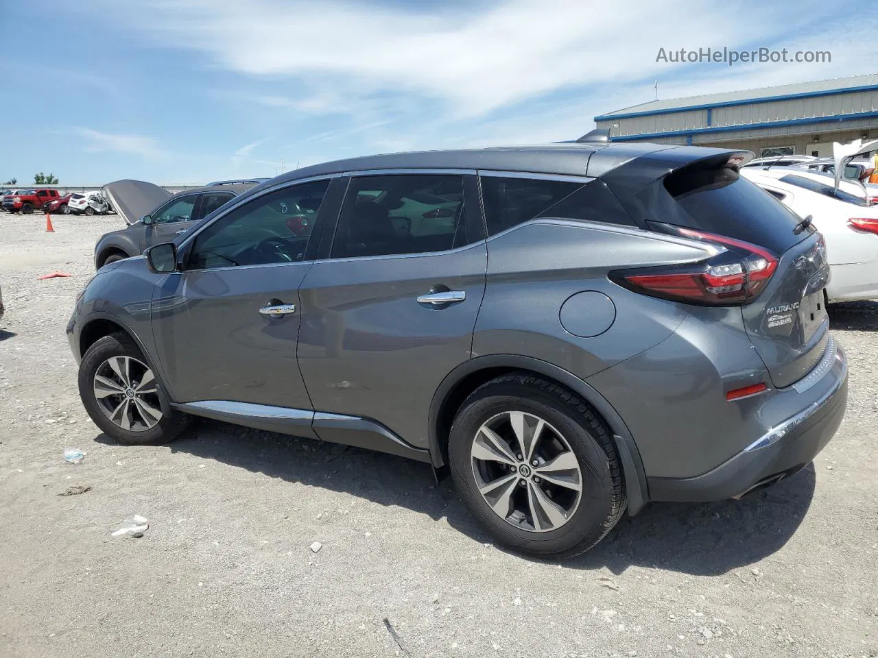 2019 Nissan Murano S Silver vin: 5N1AZ2MJ7KN159625