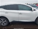 2019 Nissan Murano S White vin: 5N1AZ2MJ8KN110126