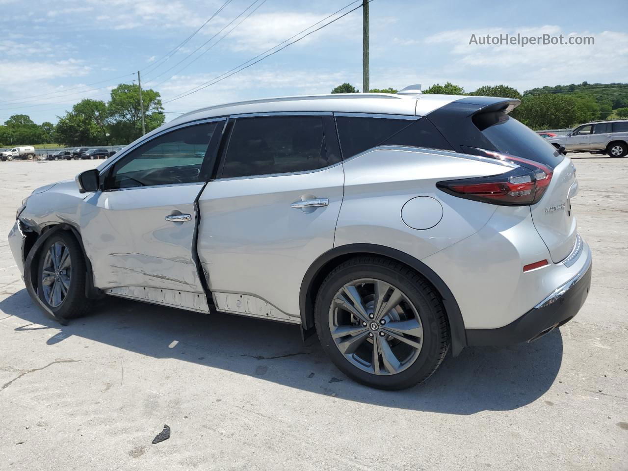 2019 Nissan Murano S Серебряный vin: 5N1AZ2MJ8KN115360