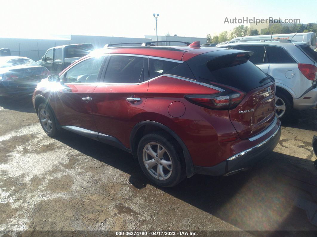 2019 Nissan Murano Sv Red vin: 5N1AZ2MJ8KN126990