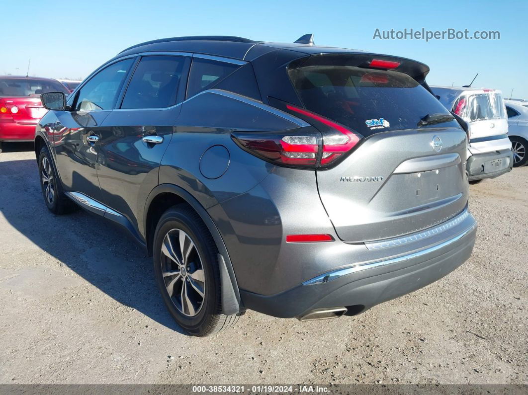 2019 Nissan Murano Sv Silver vin: 5N1AZ2MJ8KN130490