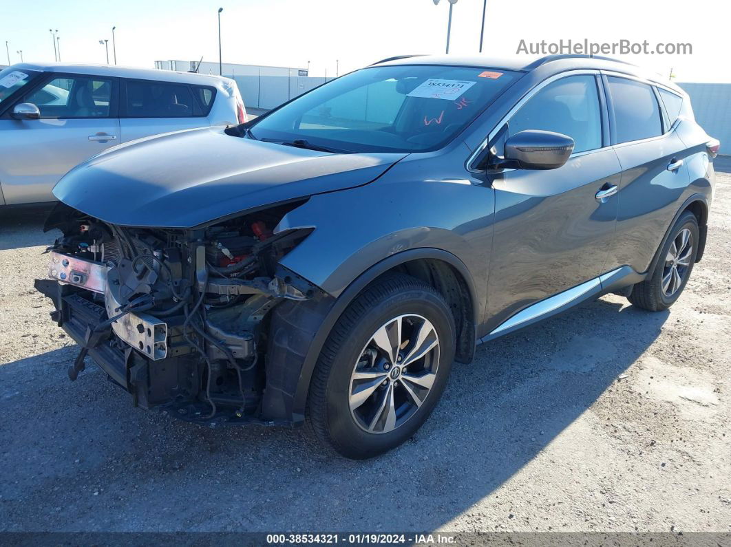 2019 Nissan Murano Sv Silver vin: 5N1AZ2MJ8KN130490