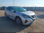 2019 Nissan Murano Sl Silver vin: 5N1AZ2MJ8KN130957