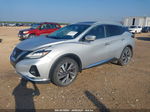 2019 Nissan Murano Sl Silver vin: 5N1AZ2MJ8KN130957