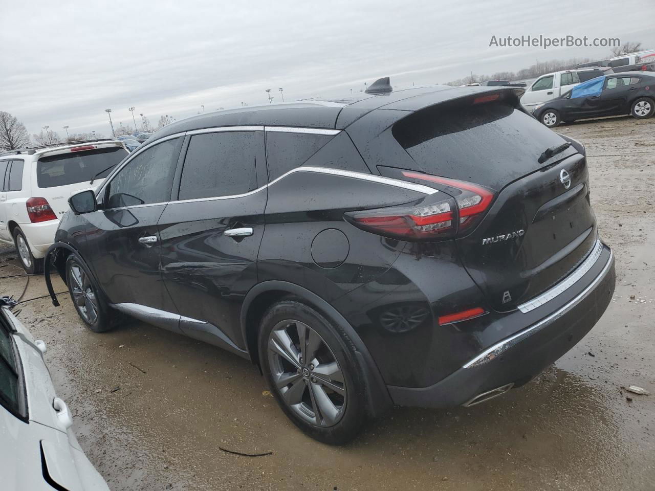 2019 Nissan Murano S Black vin: 5N1AZ2MJ8KN131817