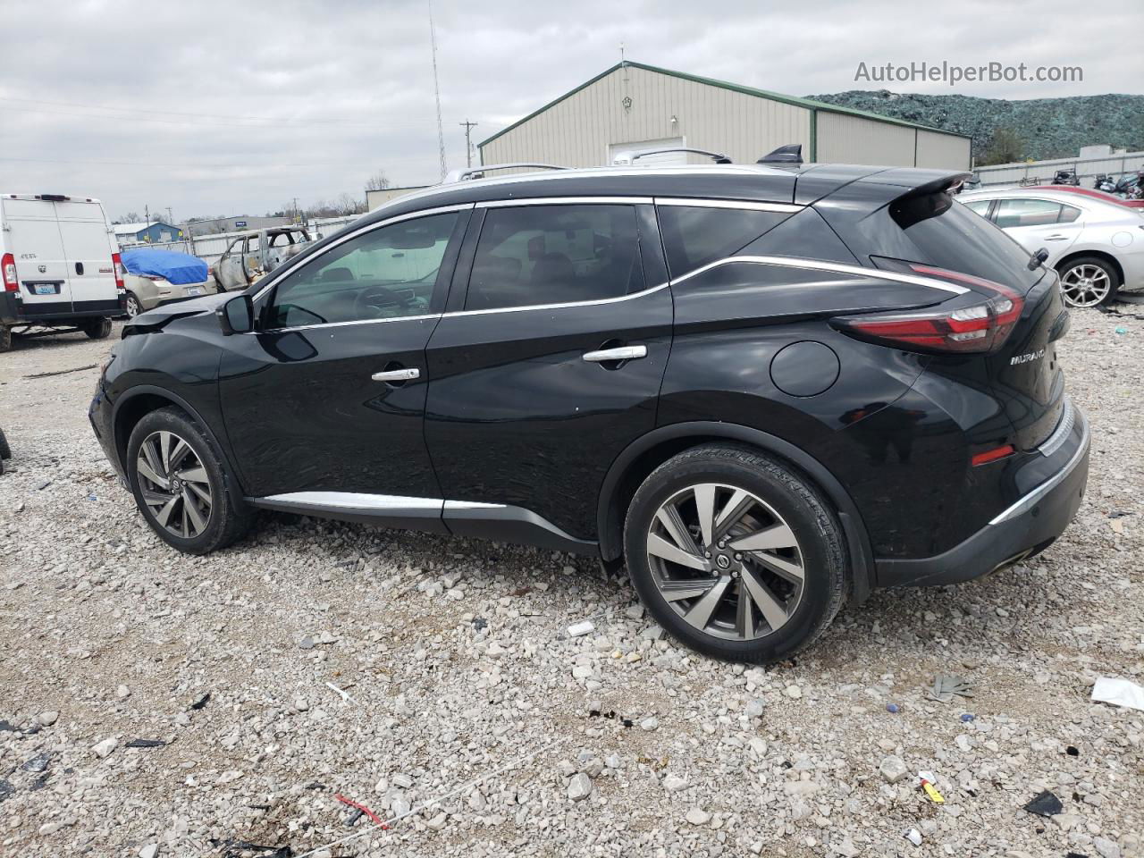 2019 Nissan Murano S Black vin: 5N1AZ2MJ8KN137603