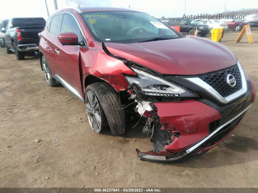 2019 Nissan Murano Platinum Red vin: 5N1AZ2MJ8KN140694