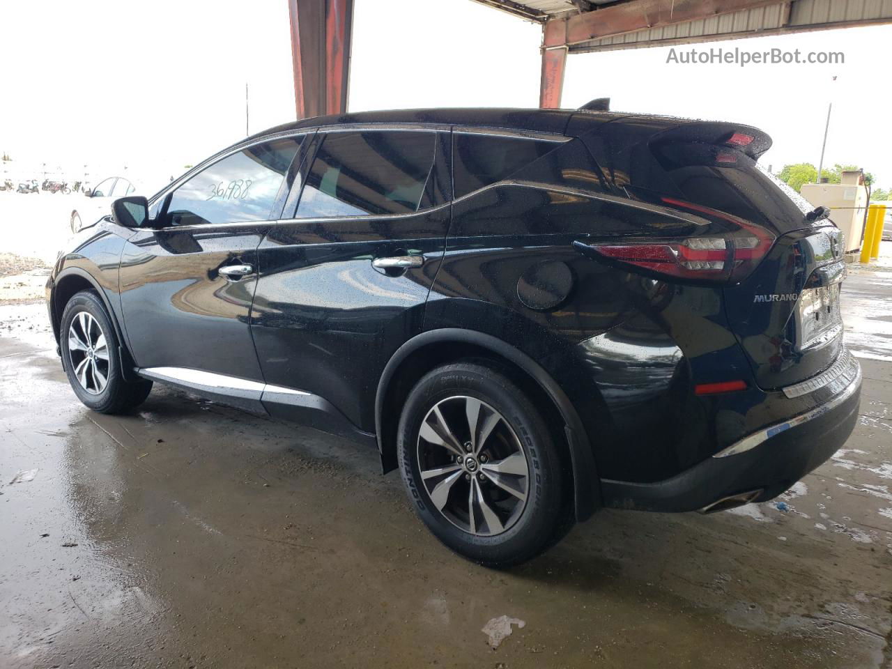 2019 Nissan Murano S Black vin: 5N1AZ2MJ8KN142946