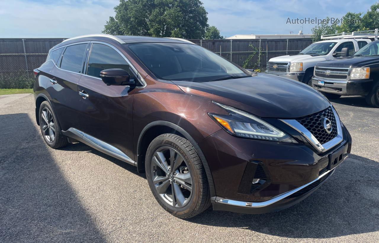 2019 Nissan Murano S Brown vin: 5N1AZ2MJ8KN146916