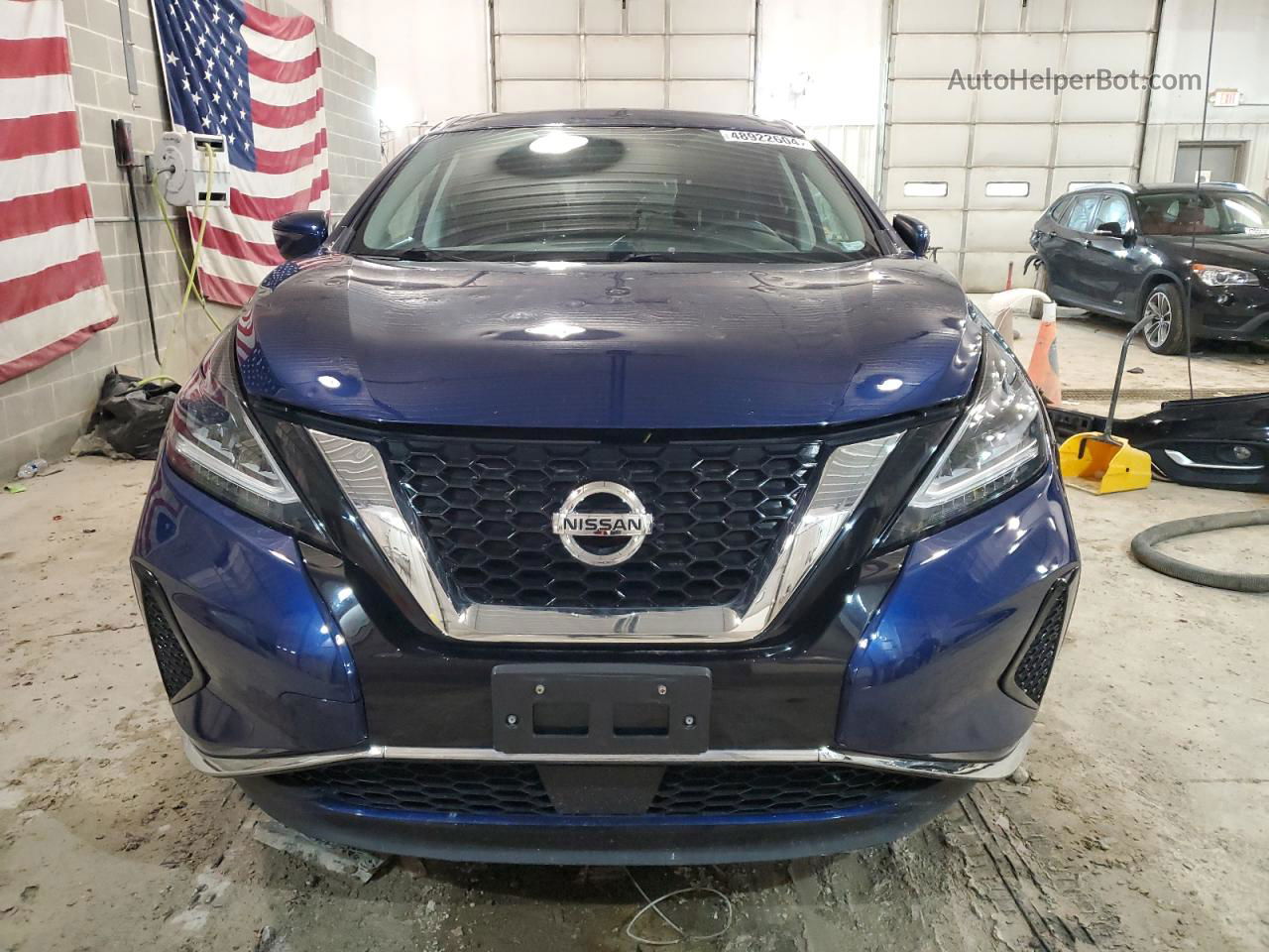 2019 Nissan Murano S Blue vin: 5N1AZ2MJ8KN149766