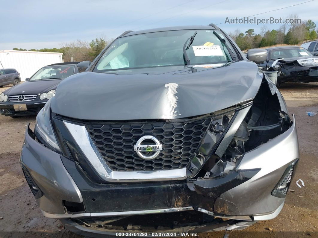 2019 Nissan Murano Sv Gray vin: 5N1AZ2MJ9KN110863