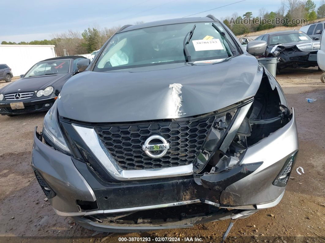 2019 Nissan Murano Sv Gray vin: 5N1AZ2MJ9KN110863