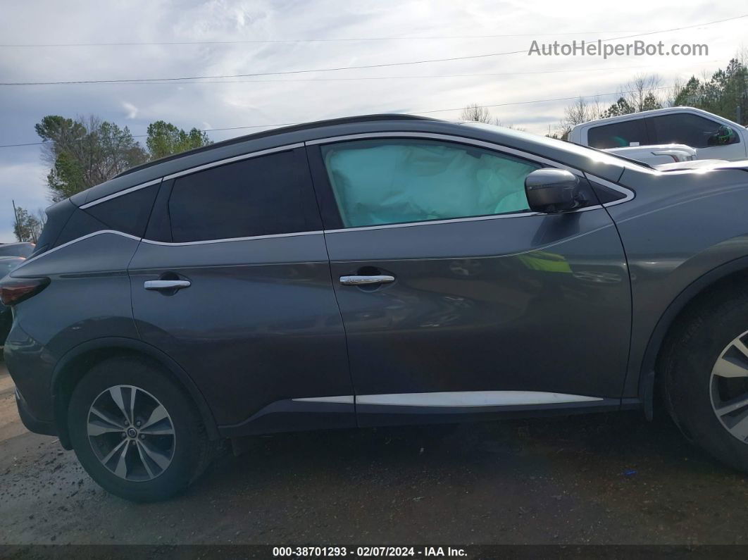 2019 Nissan Murano Sv Gray vin: 5N1AZ2MJ9KN110863