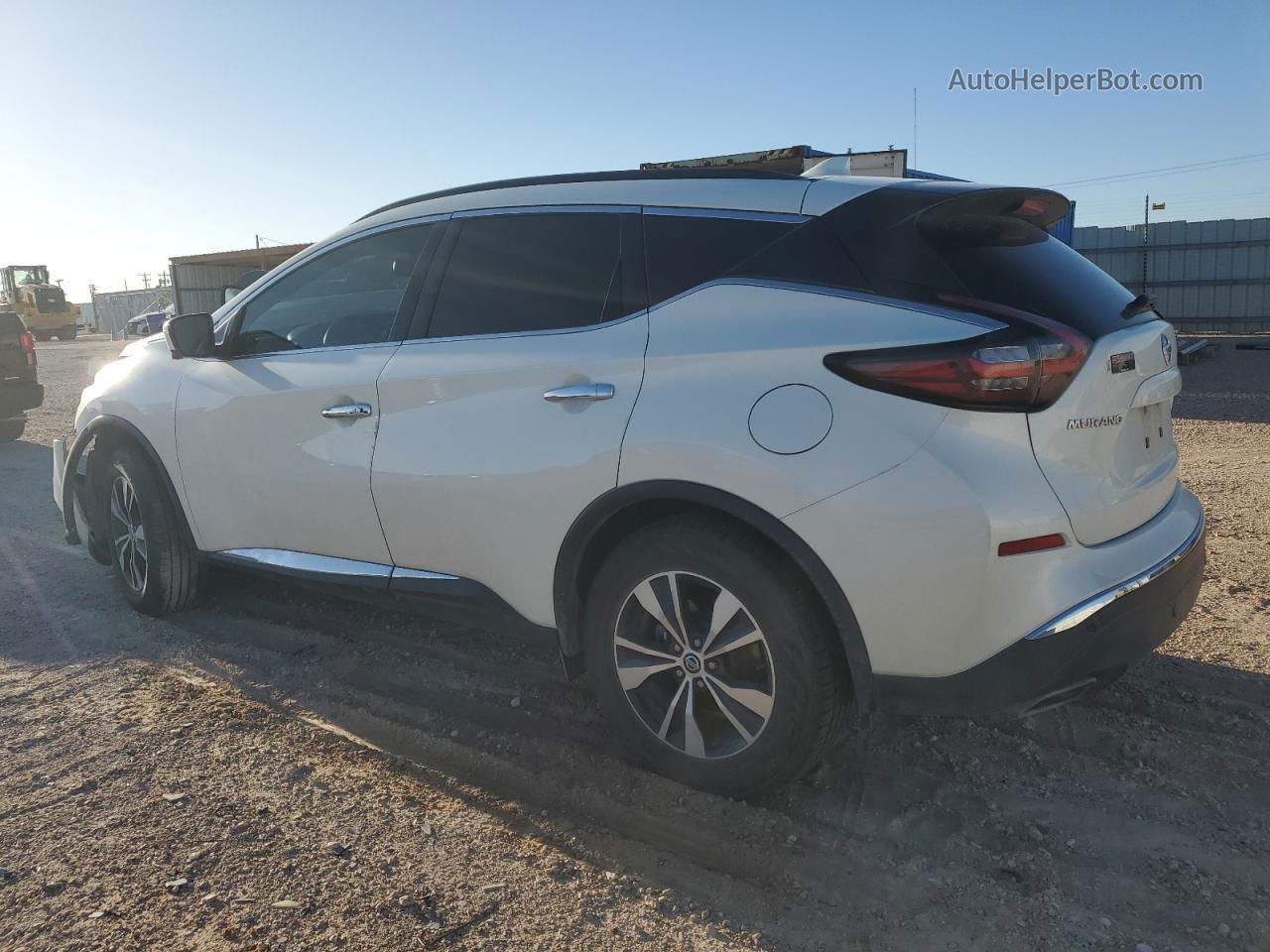 2019 Nissan Murano S White vin: 5N1AZ2MJ9KN138954