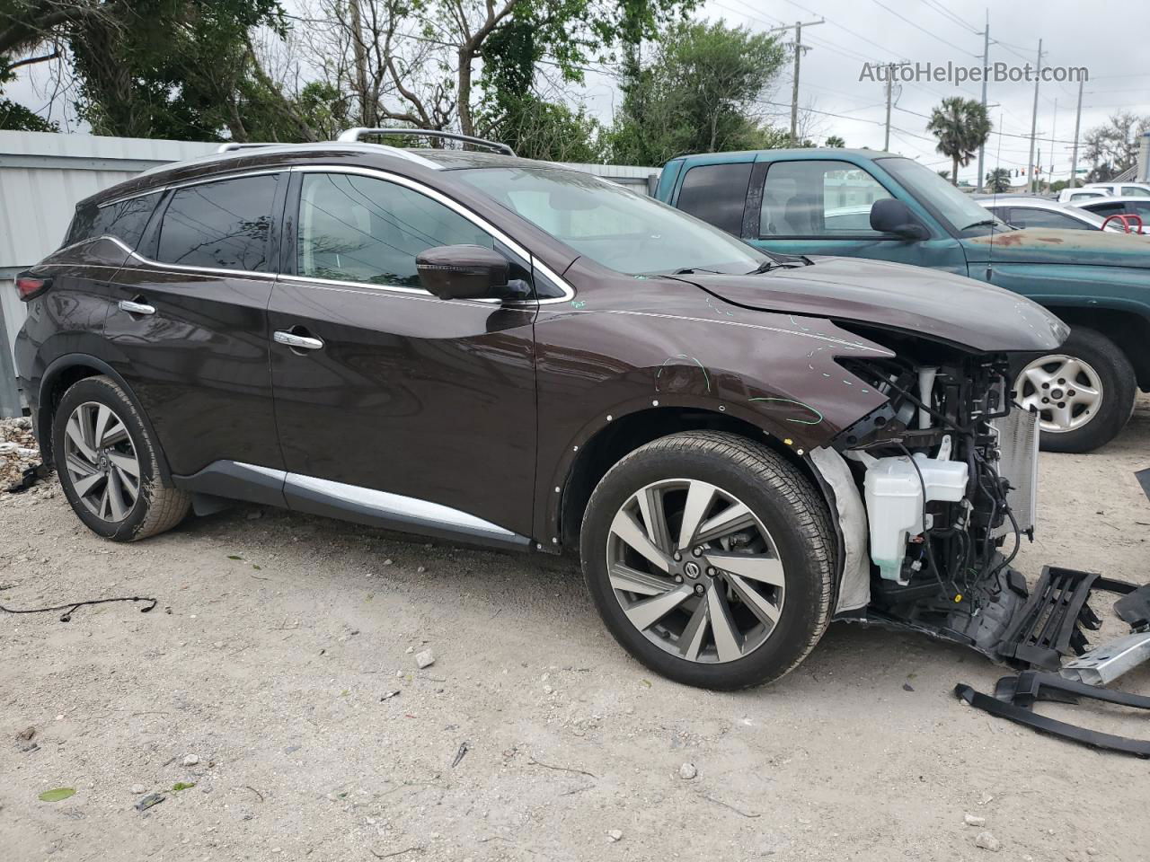 2019 Nissan Murano S Бордовый vin: 5N1AZ2MJ9KN140347