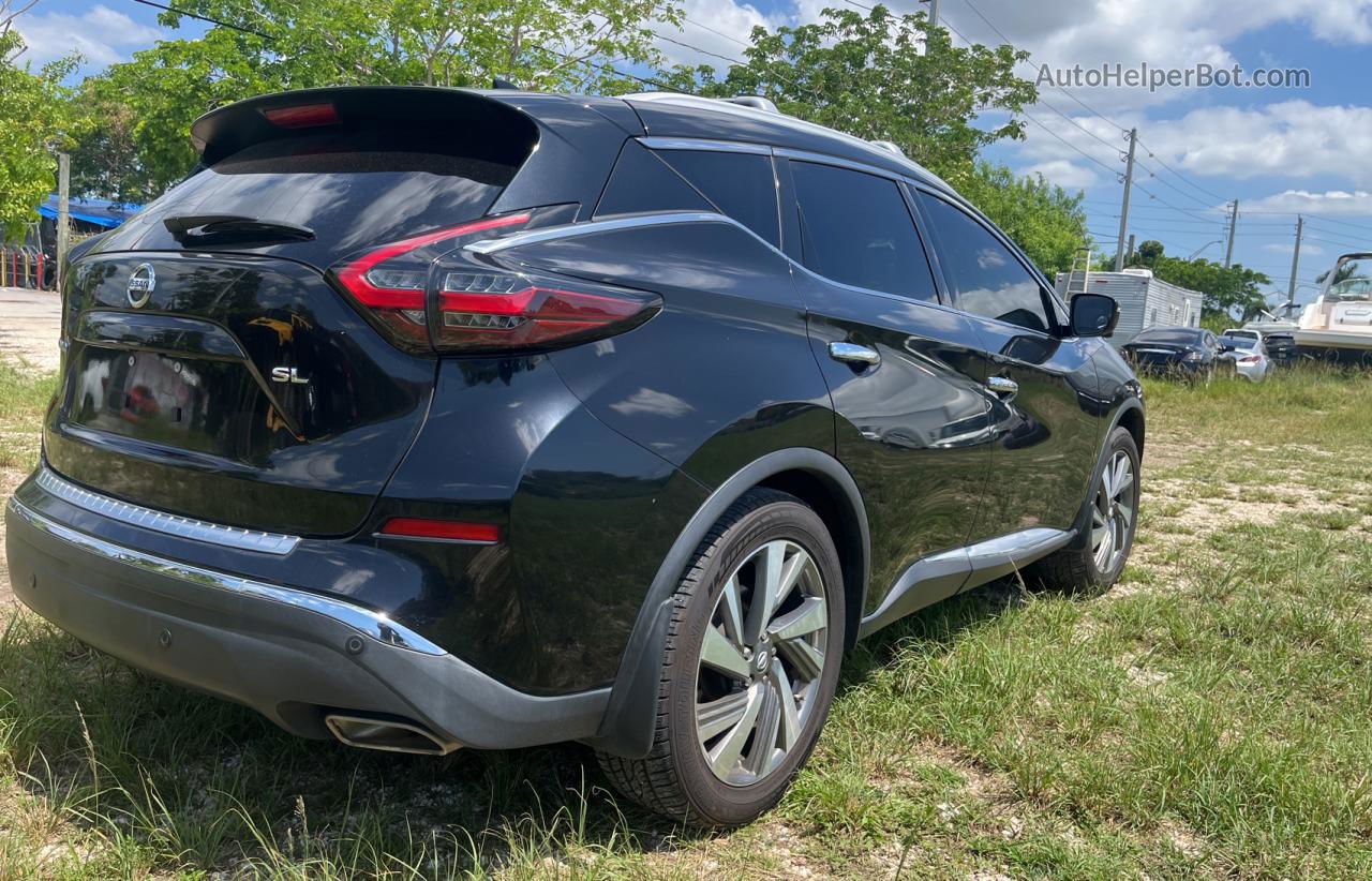 2019 Nissan Murano S Black vin: 5N1AZ2MJXKN109446