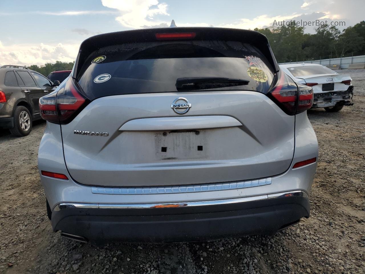 2019 Nissan Murano S Silver vin: 5N1AZ2MJXKN127669