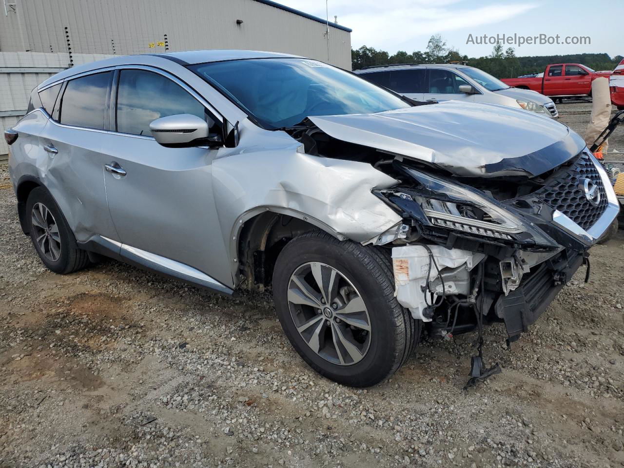 2019 Nissan Murano S Silver vin: 5N1AZ2MJXKN127669