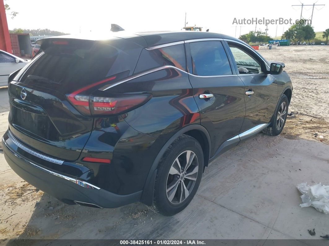 2019 Nissan Murano S Black vin: 5N1AZ2MJXKN141829