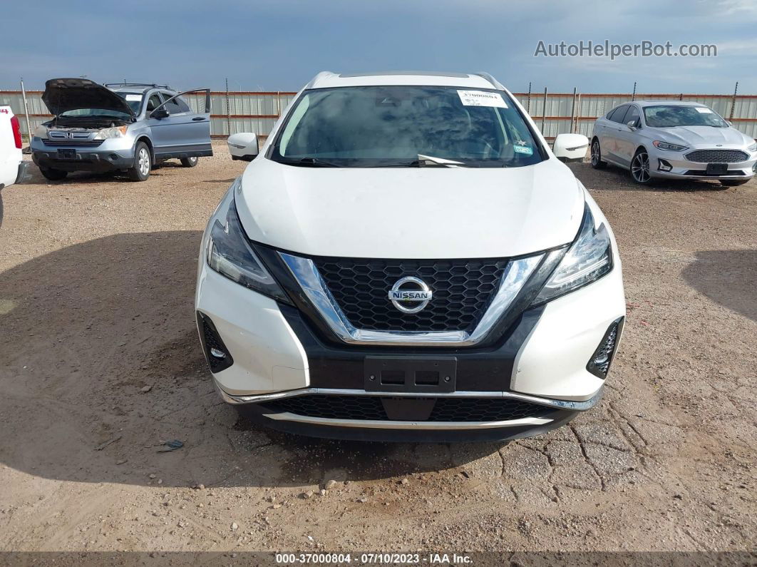 2019 Nissan Murano Platinum White vin: 5N1AZ2MJXKN162342