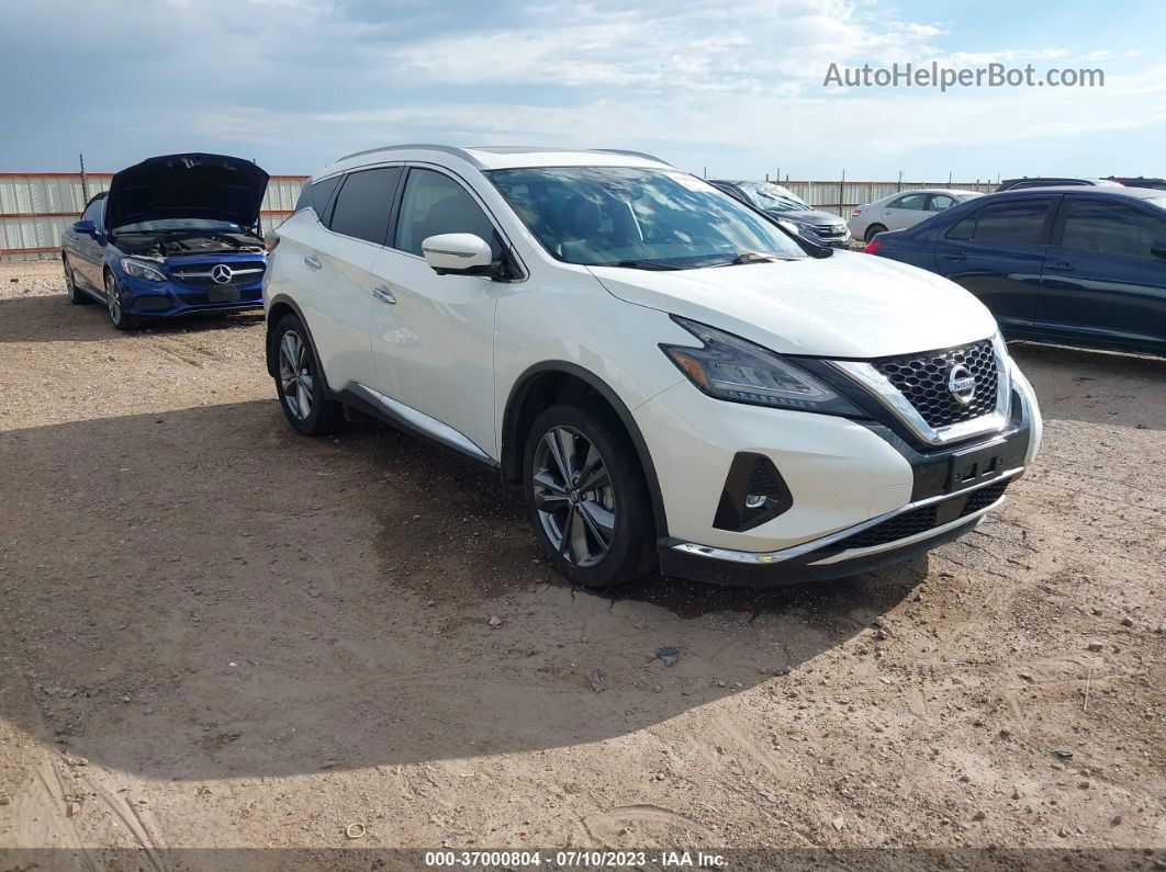 2019 Nissan Murano Platinum White vin: 5N1AZ2MJXKN162342