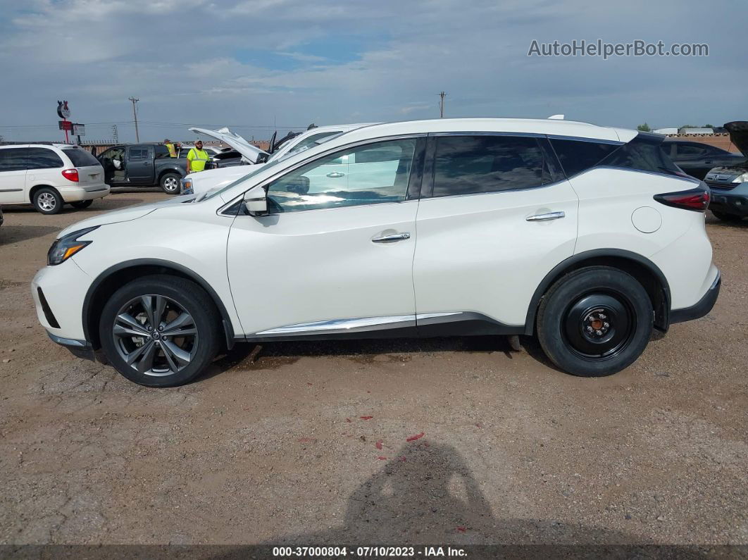 2019 Nissan Murano Platinum White vin: 5N1AZ2MJXKN162342