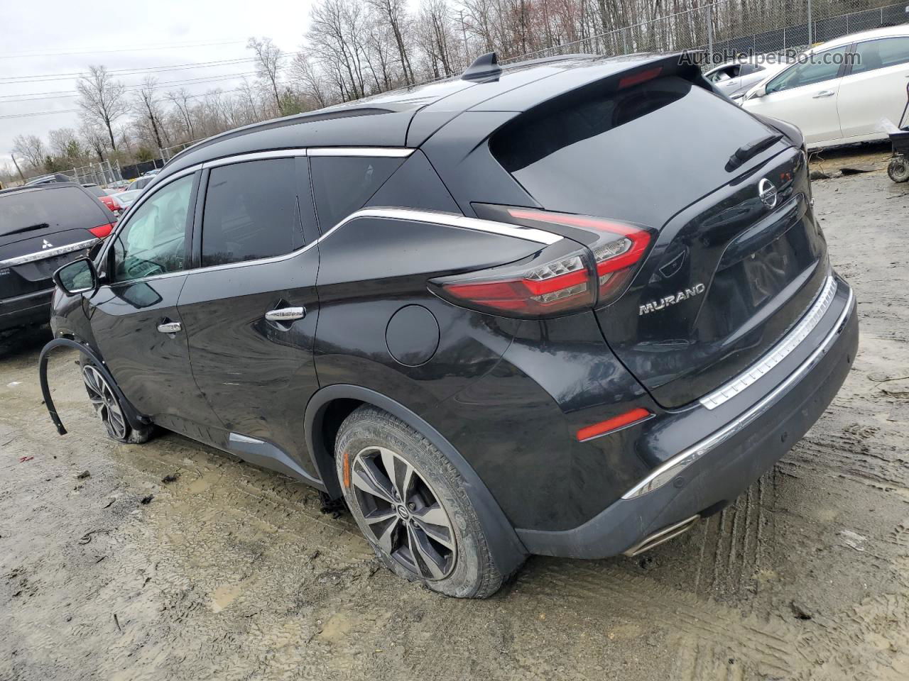 2019 Nissan Murano S Black vin: 5N1AZ2MS0KN113398