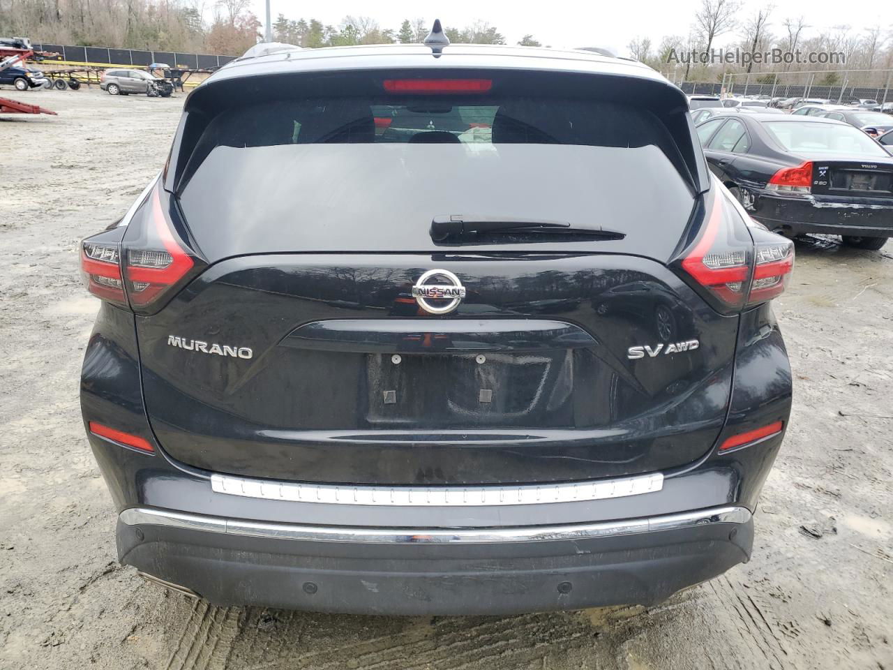 2019 Nissan Murano S Black vin: 5N1AZ2MS0KN113398