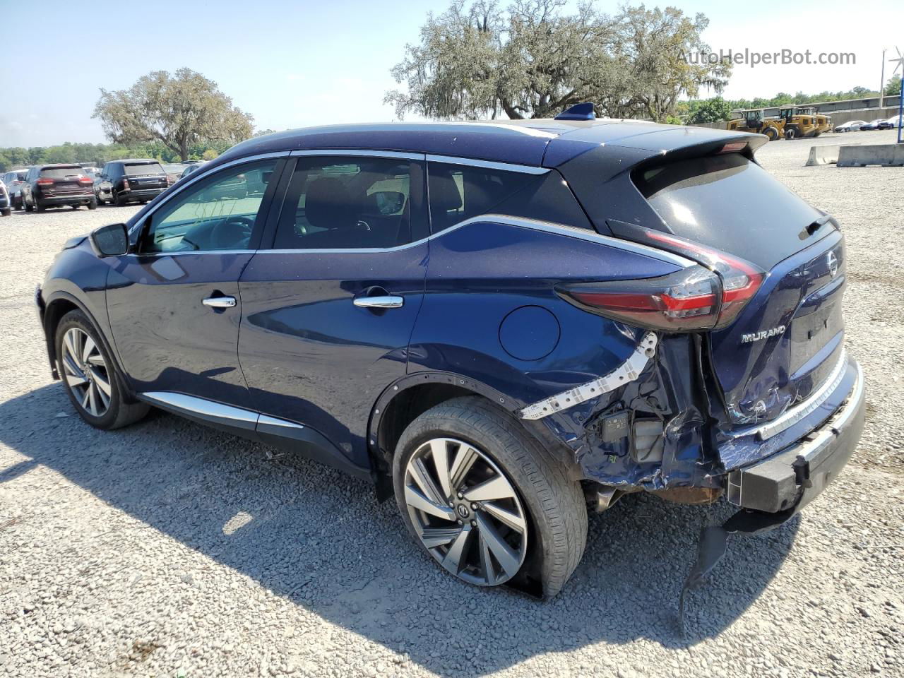 2019 Nissan Murano S Blue vin: 5N1AZ2MS0KN141542